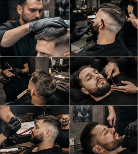 Barbería · Corte + perfilado de barba