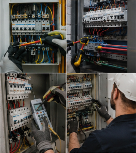 Electricidad · Tablero eléctrico renovado